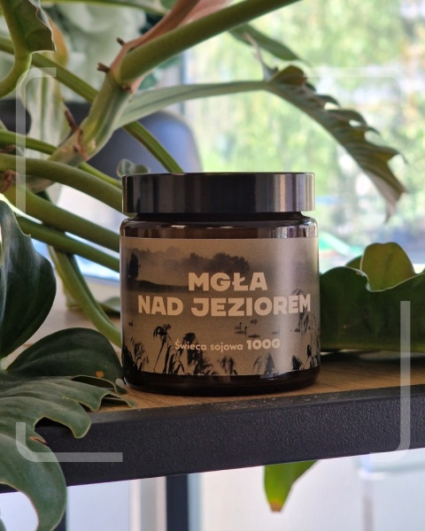 Mgła nad jeziorem